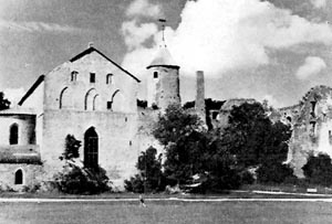 Hapsals slottsruin